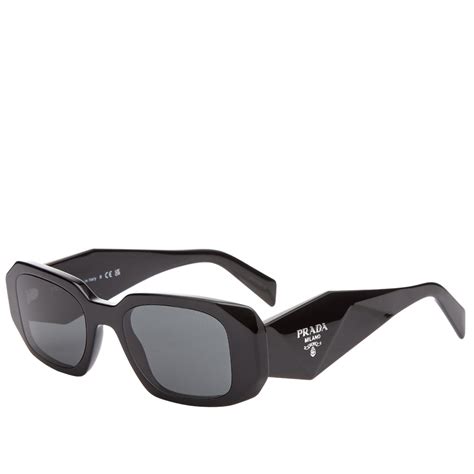 Prada Symbole PR 17WS Rectangle Sunglasses 